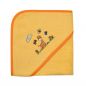 Preview: 042291 | Baby Kapuzen-Badetuch Giraffe gelb 80 x 80 cm