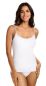 Preview: 211-441 | Comtessa Damen Spaghettitop weiss Elastic Mircomodal