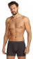 Preview: 824 111 | Comte Feinripp Herren Unterhose kurz dunkelgrau melange