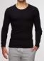 Preview: JZ 700-695 | james & zoe Damen und Herren Shirt 1/1 Arm – Schwarz