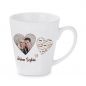 Preview: Konische Tasse LATTE mit Fotodruck