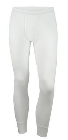 1010 | Pfeilring Doppelripp Herren Unterhose lang weiss