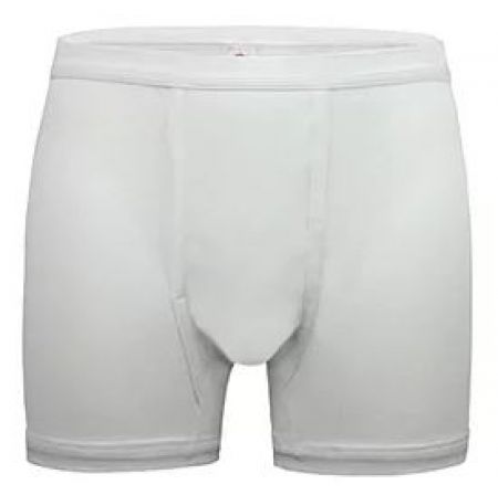 1015 | Pfeilring Doppelripp Herren Unterhose kurz weiss