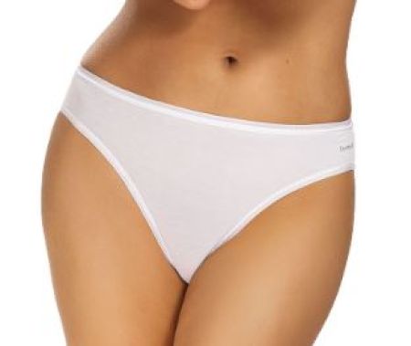 222-444 | Comtessa Damen Hüftslip weiss Elastic Micromodal