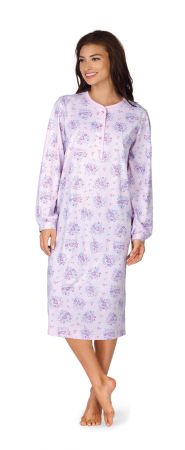 2322.24 | Comtessa Damen Nachthemd langarm lavendel