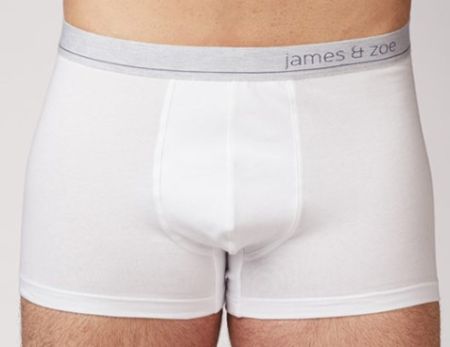 JZ0003 | James & Zoe Feinripp Herren Pant weiss