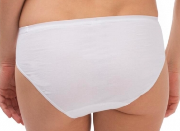 51082-020 Schöller Damen Hüftslip weiss Baumwolle Elastan