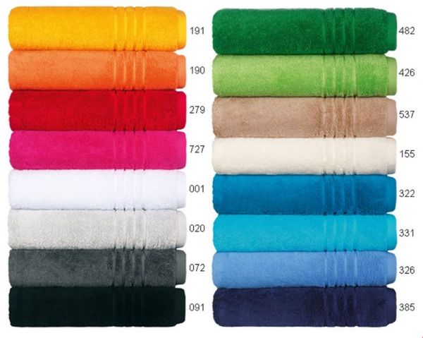 Egeria Madison Walkfrottier Duschtuch weiss 70 x 140 cm