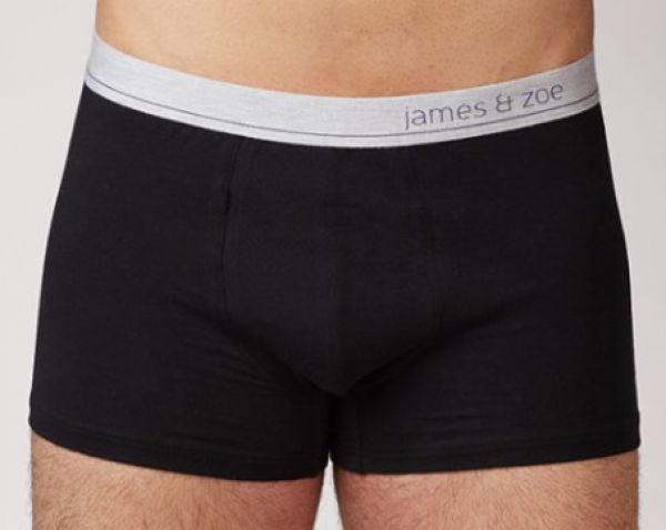 JZ0003 | James & Zoe Feinripp Herren Pant schwarz