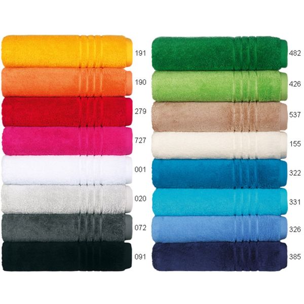 Egeria Madison Walkfrottier Handtuch paprika red 50 x 100 cm