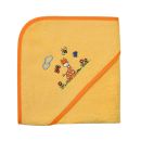 042291 | Baby Kapuzen-Badetuch Giraffe gelb 80 x 80 cm