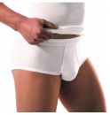 600-420 | Esge Feinripp Herren Slip weiss