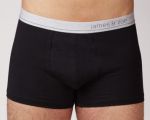JZ0003 | James & Zoe Feinripp Herren Pant schwarz